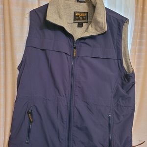 Large Blue Woolrich Vest